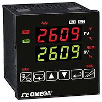 OMEGA CN72155 1/4 DIN Temperature/Process Ramp/Soak Controller with Fuzzy Logic (4 Digit LED)