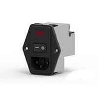 Corcom - TE Connectivity PE0SSSS3B Inlets 3A SINGLE FUSE HORIZONTAL MOUNT