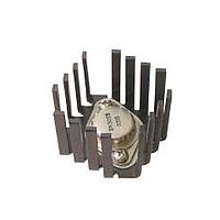 Aavid 576203B00000G Component Basket Heat Sink for TO-3, Slanted Vane Fin, Horizontal, 6.2 Degree C/W, 19.05mm