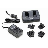 EXTECH T198125 Battery Chargers Stand-alone 2-bay battery charger, including power supply with multi plugs
