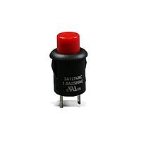 Shin Chin R13-548AL-05-BRR Pushbutton Switches 4P SPST (ON)-OFF RED LED