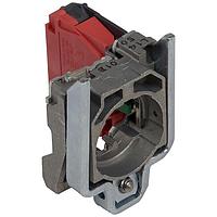 SCHNEIDER ZB4BZ1016 Plate 1 N/O GOLD FLASHED BLOCK ON METAL BASE