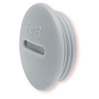 Heyco 3414 Threaded Plug TP-PG16 GRAY PG THRD PLUGS