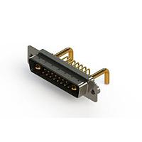 EDAC 629-17W2250-2TA Mixed Contact D-Sub Connectors Right-angle Power Combo D-Sub Connector