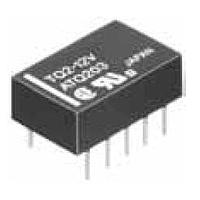 Panasonic Industrial Devices TQ2H-24V Low Profile Relays 2 Form A 24V 30VDC PCB Terminal
