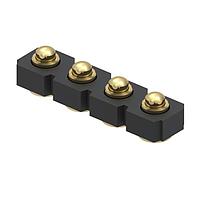 Mill-Max 815-22-004-30-001101 Spring-Loaded Spring-Loaded Hdr,1R Vert Mount, SMT, 4P