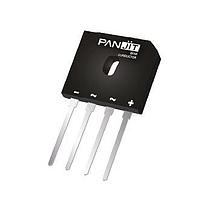 PANJIT GBU610_T0_00601 Single Phase Bridge GBU package, 6A/1000V standard bridge