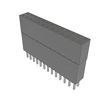 Samtec ESQ-113-44-S-D Sockets Elevated Socket Strip