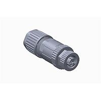 Amphenol LTW M12L-02BFFB-SL7001 Sensor Cables / Actuator Cables M12 Circular Metric Connector, L Code, Plastic, 16A, 02 pins, Female Connector, Female Contact, Straight, Screw Thread, Field Installable, F8.0 - F14.0mm, IP67 Mated