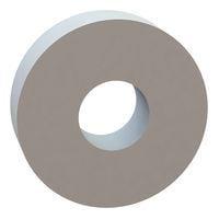 Essentra Components 13RS087541 Round Round Spacer, .325 ID, .875 OD, .250 Length