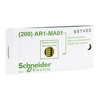 SCHNEIDER AR1MB011 Wire Labels & Markers CABLE END MARKERS LETTER 1 YELLOW