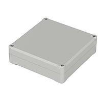 BOPLA 63213000 Enclosures, Boxes, & Cases ENCLOSURE, EUROMAS II ABS, 122 X 120 X 37MM, LIGHT GRAY, ET 213