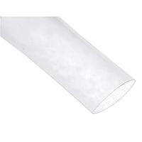 Alpha Wire F221B3/4 CL207 Heat Shrink Tubing 3/4 inch I.D. FIT Heat-Shrink 2:1 Tubing, XLPO - 4 ft Lengths, Clear