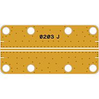 Quantic X-Microwave XR-A317-0804D RF Transmission Line T-Line_Straight [PCB: 0203]