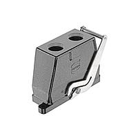 HARTING 09400240487 Heavy Duty Power Connectors HOOD TOP ENTRY HAN 24HPR