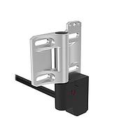 Banner Engineering SI-HG63F5MRR-W Interlock Switches Hinge Safety Interlock Switch-Stainless Steet; Right-angle Cable; Switch Mounted Right Side w/ Switch Body Down; 2NC/1 NO; 6-wire 5 m Cable; IP69
