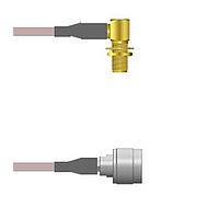 Amphenol Custom Cable Q-2Q02M000R060i RF Cable Assemblies SMA-RJB/N-SP G316D 60I
