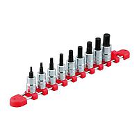 KTC TBT3S09H Short Hex. Wrench Set (9 tools, 3/8 inch)