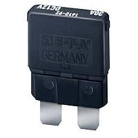 E-T-A Circuit Breakers 1610-92-25A Self-Resetting Miniaturised single pole autoreset cycling trip free thermal circuit breaker designed for automotive fuse block installation.  Extends the benefits of circuit breaker performance and convenience to applications which are cost critical