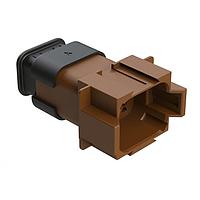 Amphenol SINE Systems AT04-08PD-SRBR Automotive Connectors 8 Pin Recept. Key Positn D w/ Strn Rlf
