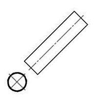 Molex 19267-0051 Thin Wall PF-1/16-2BK 6" PRICED PER EACH