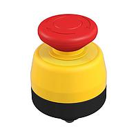 Banner Engineering SSA-EB2P-02ECQ5B Emergency Stop Switches SSA-EB2 30 mm Mount Emergency Stop Push Button; Non-Illuminated Base; 60 mm Actuator; IP65; Contacts: 2NC; 5-pin M12 QD; Safety BUS Node Compatible CH1=pins1&4 CH2=pins2&5