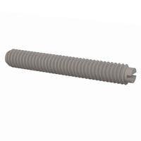Essentra Components 010832S112 Set Screw Set Screw, Slotted Head, #8-32 Thread, 1 1/8 Lg