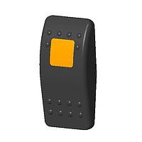 Carling Technologies VVAEC00-000 Actuator ACTUATOR ROCKER AMBER LENS