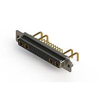 EDAC 630-21W4650-1TA Mixed Contact D-Sub Connectors Right-angle Power Combo D-Sub Connector