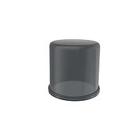 Amphenol Commercial Products FLBC70751001 Lighting Connectors FLB Dome, NEMA ANSI C13641, 76mm, 75mm Height, Grey