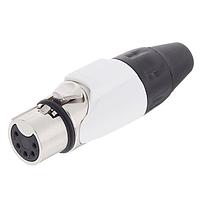Amphenol Audio AX5F9M Cable Connectors 5P SOCKET F PLUG WHITE MARK SLEEVE