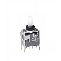 NKK Switches BB16AB Sealed SUBMINIATURE PUSHBUTTON/PC