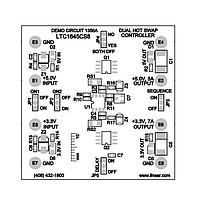 Analog Devices DC1356A Hot Swap Voltage Controller LTC1645CS8 Demoboard - 2-Supply Hot Swap