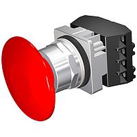 SIEMENS 52PM9V2B Pushbutton PUSHBUTTON,MOM,RED,2 1/2" PLST,2POS,2BJK