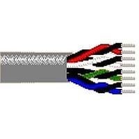 Belden 8757 0601000 Audio, Control and Instrumentation 22AWG 4PR UNSHLD 1000ft SPOOL CHROME