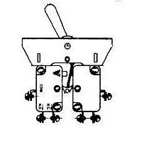 Honeywell 17AT7 Toggle Switches Toggle SW 8PDT 2POS SCRW TERM STD LVR