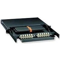 Corning CCS-01U Modular Connectors / Ethernet Connectors Closet Connector and Splice Housing, hold 2 Connector panels, 2 2R/2S of 1 4R/4S splice trays.