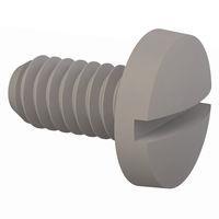 Essentra Components 012520B050 Machine Screw Binder Slotted Screw, 1/4-20 Thread, 1/2 in Lg