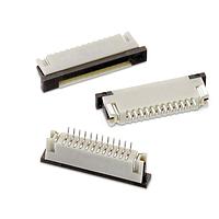 Wurth Elektronik 68612014422 Board Mount WR-FPC 1.0mm ZIF 20P Bottom Contact