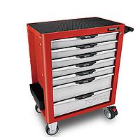 TOPTUL GCAJ305R 305PCS W/7 Drawer Tool Trolley PRO PLUS SERIES-RED