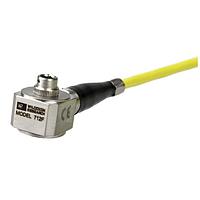 Amphenol Wilcoxon 712F-M4 Acceleration Sensor Modules Side exit, high frequency, 16' J9T2AK integral cable, case isolated, 100 mV/g, +/-10% sensitivity tolerance, M4 mounting thread