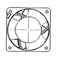 Sunon PSD1206PWB1-A.(2).Z.GN Axial Axial Fan, 60x60x60mm, 12VDC, 67CFM, 2.53"H2O, Ball, Auto Restart, High Airflow