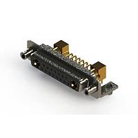 EDAC 630-17W2640-7T5 Mixed Contact D-Sub Connectors Right-angle Power Combo D-Sub Connector