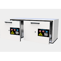 Labnori FUB90140T Type 90 Minutes Underbench Flammable Storage Cabinet (Drawer Door, 1400x535x600, 380 kg)
