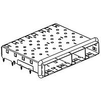 Molex 74728-0415 SFP SFP 1X4 CAGE PRESS FIT
