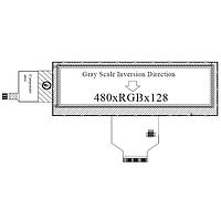 DISPLAY VISIONS EA TFT052-41ATS TFT LCD Display Modules 5.2" TFT-24 Bit, w. PCAP