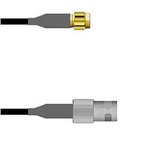 Amphenol Custom Cable Q-3D0090008108i RF Cable Assemblies SMA-SP/BNC-SJ RG58 108I