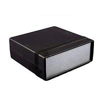 Hammond Manufacturing 1598ASGY Instrument ABS w/Alum. Ends 6.18x3.7x1.42" Grey