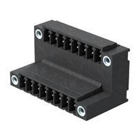 Weidmuller 1034030000 Headers & Wire Housings SCDV-THR 3.81/14/90F 3.2SN BK BX