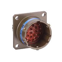 Amphenol LTD JN1003B1626PN1 Receptacles JN1003 Wall mount receptacle Size 16 26x#20 contacts